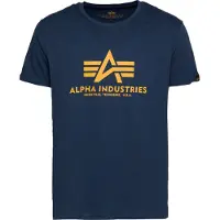 Alpha industries Basic Short Sleeve T-shirt Bleu S Homme