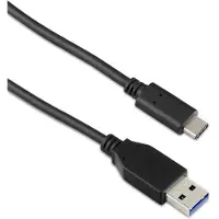 Targus - Câble USB - USB-C (M) à 24 broches vers USB Type A (M) - USB 3.1 Gen 2 - 3A - 1m - support 4K - Noir - Europe