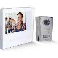 Chacon Interphone intelligent , 16GB, écran 17.8cm, blanc