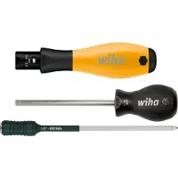 Wiha ESD Drehmoment-Schraubendreher TorqueVario-S 1 - 5 Nm DIN EN 61340-5-1, DIN EN ISO 6789, DIN EN 26789 (30495)