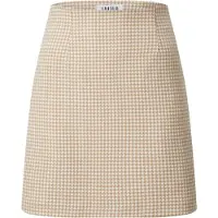 EDITED The Label Jupe 'Josie' crème / beige foncé