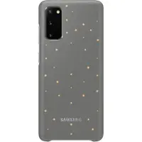 Samsung Galaxy S20 LED Back Cover Gris