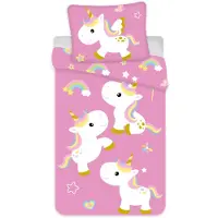 BrandMac Unicorn 100 X 140 Cm (1000327) Bedding For Craddle Rose Enfants