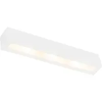 QAZQA Applique murale moderne blanche 3 lumières - Tjada Novo