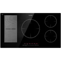 Klarstein Plaque Induction 9000W, Plaque de Cuisson Electrique à Induction, Plaque Induction Encastrées 5 Feux, Tables de Cuisson Encastrable, Contrôle Tactile, Rechaud Electrique pour la Cuisine
