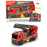 Dickie Toys Camion à échelle de pompier