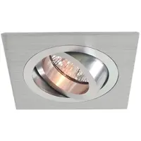 Deko-light Spot encastré MR16 ALU carré orientable alu brossé