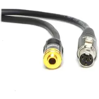 Peppercable CAY-SHU 3,5 mm Mini Jack Femelle Verrouillable - TA4F Mini XLR Femelle