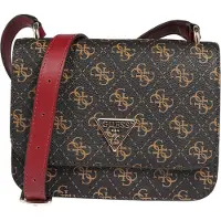 GUESS Sac à bandoulière pour femme Noelle Brown