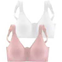 Petite fleur Soutien-gorge rosé / blanc