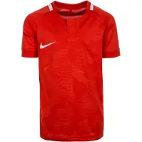 Nike Challenge Ii Short Sleeve T-shirt Rouge 10-12 Years Garçon