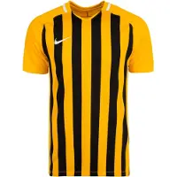 Nike Striped Division Iii Short Sleeve T-shirt Jaune XL Homme