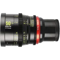 Meike Focale fixe 50 mm T2.1 FF (Sony E, Plein format), Objectif, Noir