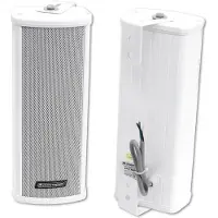 Omnitronic PCW-10 (1x 30 W), Haut-parleur PA, Blanc