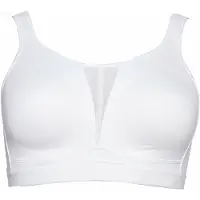 Sheego Soutien-gorge de sport blanc