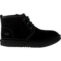 Ugg unisex pour enfant. 1017320K Bottes en cuir Neumel II noir (36), Plat, Lacets, Casuel, mode enfantine
