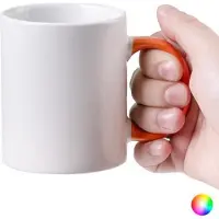 Autre Mug En Céramique Bicolore (370 Ml) - Mug Original, Design Insolite Couleur - Orange