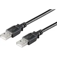 Alcasa Good Connections USB2.0 Kabel A-A schw. 5m