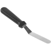Hendi Spatules à Crêpes Inox - Manche Polypropylène - 11x1,9cm