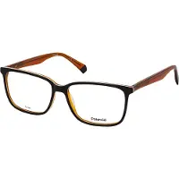 Polaroid Lunettes de Vue PLD D394 55/15/145 Black orange Acetate MAN PLD D394