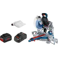 Bosch BITURBO GCM 18V-305 GDC Professional - Scie à onglets sans fil - bleu