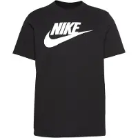Nike T-Shirt 'Icon Futura' noir / blanc