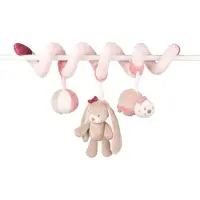 Nattou Spirale, garçon/fille, polyester, rose