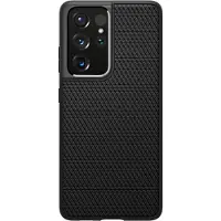 Spigen Coque Liquid Air pour Samsung Galaxy S21 Ultra - Noir