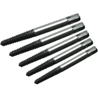 Silverline Jeu de 5 extracteurs de vis