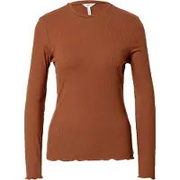 Object Amie Long Sleeve T-shirt Marron XL Femme