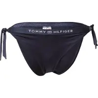 Tommy Hilfiger Uw0uw02709 Tie Side Cheeky Bikini Bottom Noir S Femme