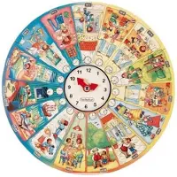 Beleduc Xxl Apprendre Ma Journée Puzzle One Size