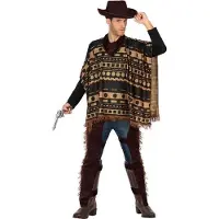 Atosa Cowboy Costume Marron M-L Enfants