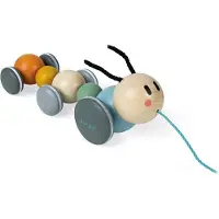 Janod Sweet Cocoon Pull-along Caterpillar Multicolore 12 Months-99 Years Enfants