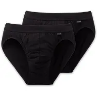 Schiesser Slip '2-Pack Authentic' noir