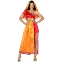 Atosa Hindu Costume Orange XS-S Enfants