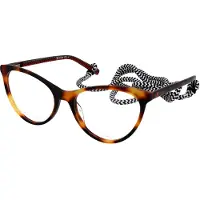 M Missoni Lunettes de soleil - Missoni - MMI-0009-086 - Papillon - Brun - Doré