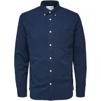 Selected Chemise 'Rick' bleu outremer