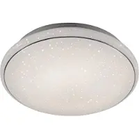 JUST LIGHT Plafonnier LED 32W wit - Mars Moderne Lampe de chambre à coucher Eclairage intérieur Lampe / Lampe