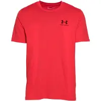 Under Armour T-Shirt 'Style' rouge / noir