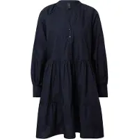 Y.A.S Ria Long Sleeve Short Dress Bleu XS Femme