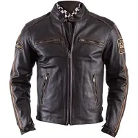 Helstons Ace Oldies Leather Jacket Marron M Homme