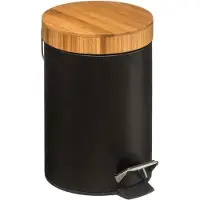 Zesso Eazy Living Poubelle Claudien 3L bambou-noir