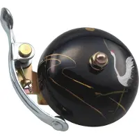 Crane Suzu Hand Painted Bike Bell Doré