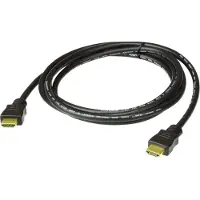 Aten 2L-7D01H - Câble HDMI avec Ethernet - HDMI mâle pour HDMI mâle - 1 m - blindé - noir - support 4K - pour VM5404HA, VM5808HA; VanCryst VM0808HA, VM5404H, VM6404HB, VM6809H, VS0801H