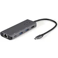 StarTech.com Usb C Multiport Adapter Noir