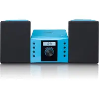 Lenco MC-013 (Lecteur de CD, 2x 4 W), Chaîne stéréo, Bleu