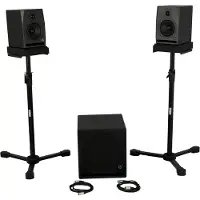 Devine RX-5A Black Set + Sub enceintes de monitoring
