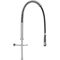 Delabie Pommeau de lave-vaisselle + douchette 433010 sans bras, colonne montante courte G3/4