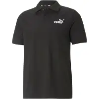 Puma Essential Piqué Short Sleeve Polo Noir S Homme